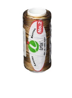 IRIS Iris Nylon Thread Size 2 Browns Print  - Image 3
