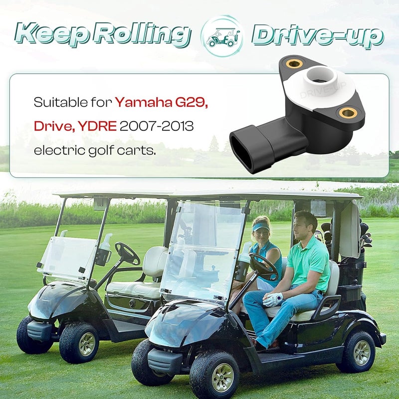 Drive-up Golf Cart Throttle Position Sensor Accelerator Fits for Yamaha G29 YDRE 2007-2013 Golf Carts, OEM JW2-H5885-00 - Image 2