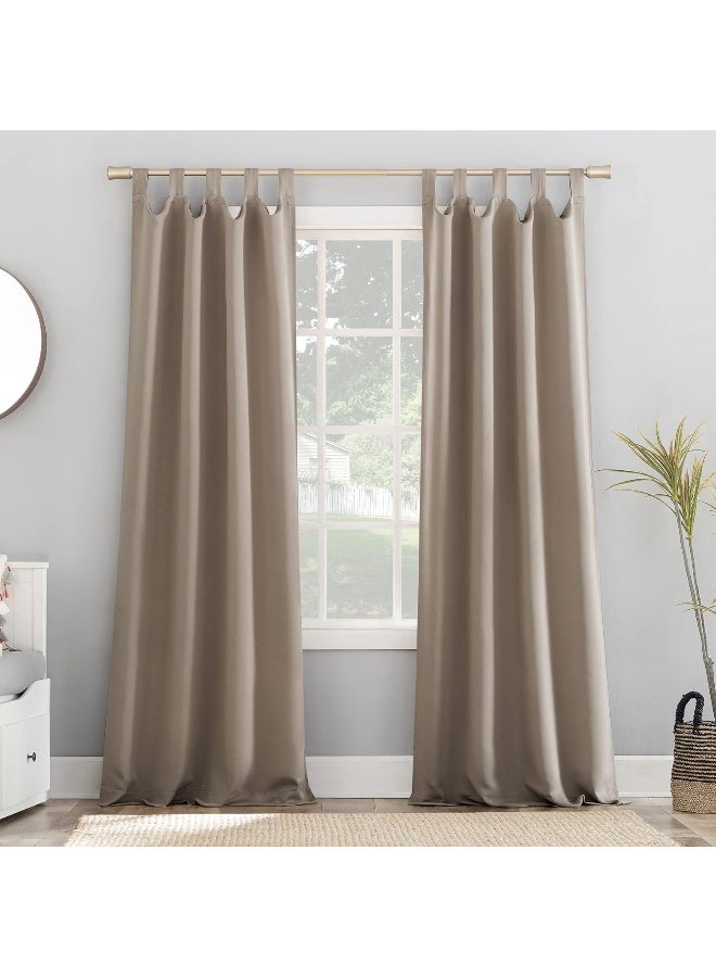 Sun Zero ستارة شمس زيرو إيستون لتوفير الطاقة، لون أسود، 40" × 63"، حجر - Image 3