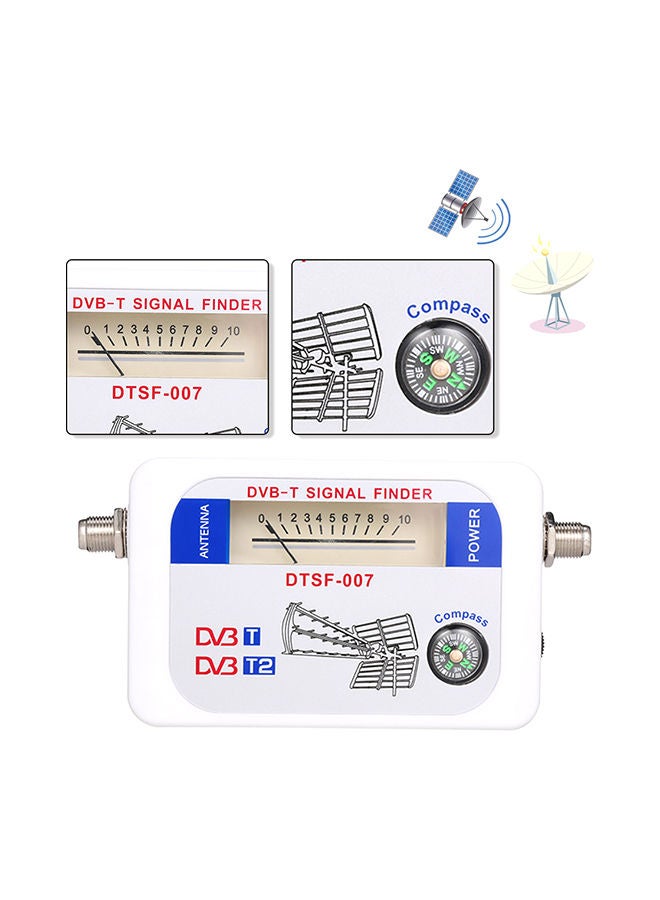 Loquat DVB-T Digital Signal Finder V6600 White - Image 5