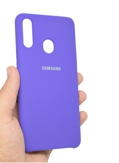 Galaxy Design Silicone Protective Case for Samsung Galaxy A 20S Cover Slim Stylish with Inside Microfiber Lining  - Image 3