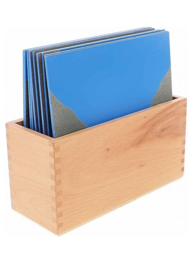 NIBEMINENT Geography Sandpaper Cards - Image 2