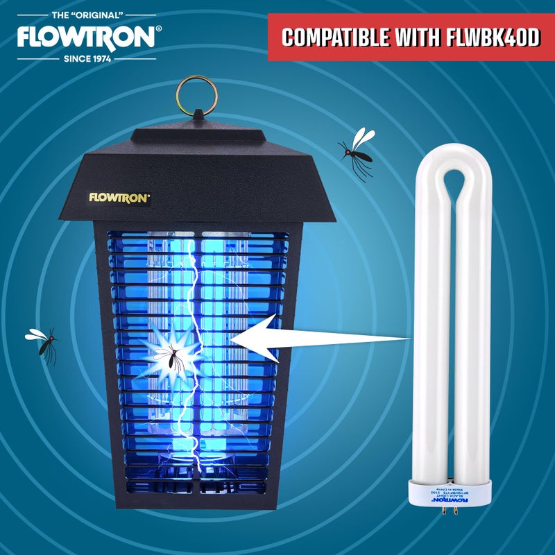 Flowtron BF-190 UV Replacement Bulb for BK-40D Outdoor Bug Zapper | Powerful 40W Bulb | Up to 1 Acre Coverage - Image 3