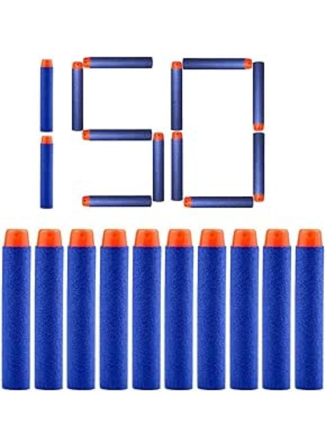 CLAPONE Toy Bullet Foam Dart Bullets: Compatible with N Strike Elite Guns - Pack of 150 in Blue