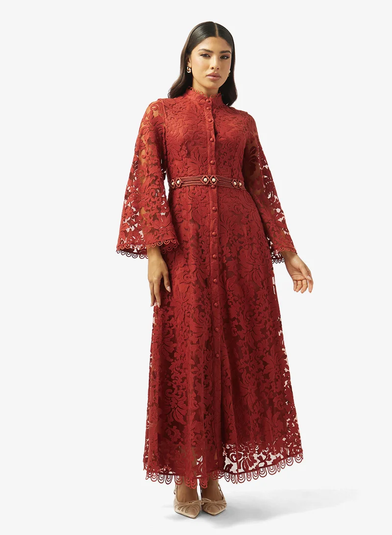 خزانة Lace A-line Dress