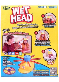 Y&D Wet Head Game, Water Roulette Cap Wheel Turtle Whole Tugs Mischief Hat Toy, Great for Indoor, Outdoor Play with Friends and Family, Suitable Boys, Girls Adults Ages 4 Up  - Image 3