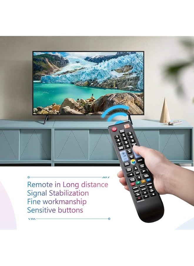 Universal Remote Control for All TV Remote,Smart TV Remote, All LCD LED QLED SUHD UHD HDTV Curved Plasma 4K 3D Smart TVs
