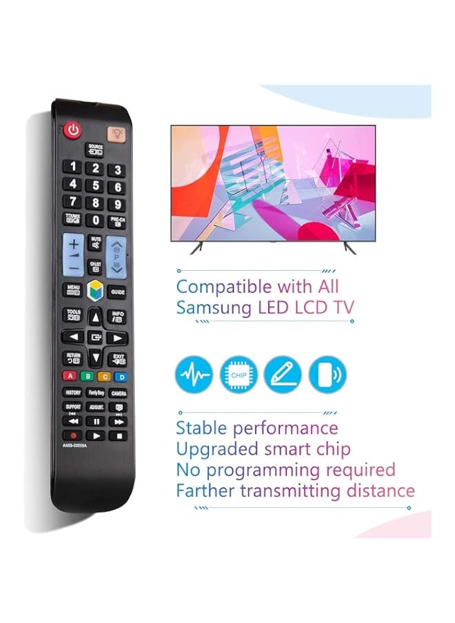 Universal Remote Control for All TV Remote,Smart TV Remote, All LCD LED QLED SUHD UHD HDTV Curved Plasma 4K 3D Smart TVs