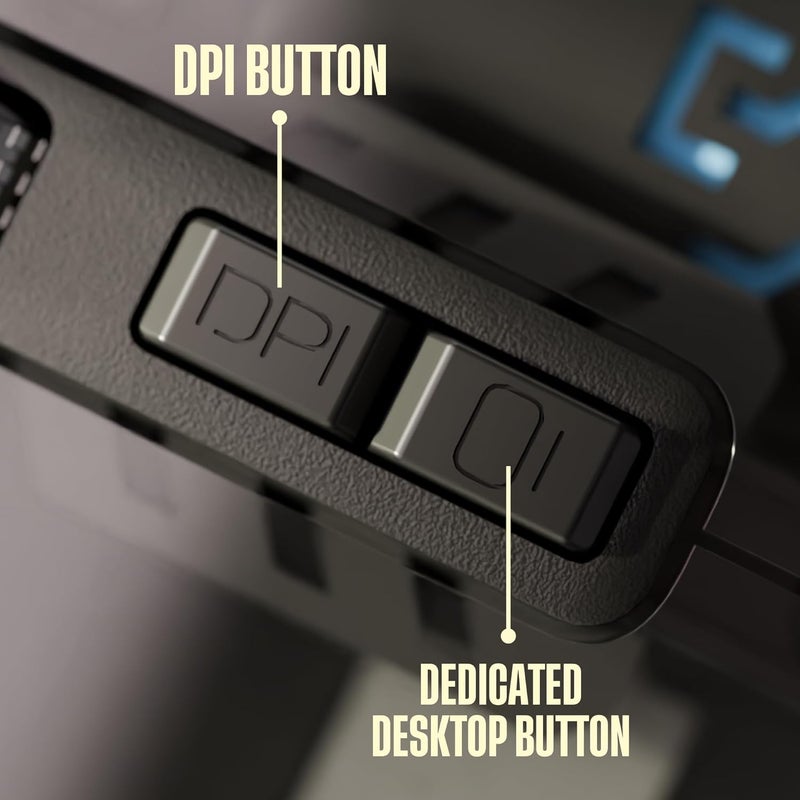 ZEBRONICS Glassy 10 Wireless Mouse, Dual Mode (2.4GHz + BT), Upto 1600 DPI, Silent Operation, 5 Buttons, Type-C Charging, Comfortable & Ergonomic, for Mac | Laptop | Computer (Black) - Image 5