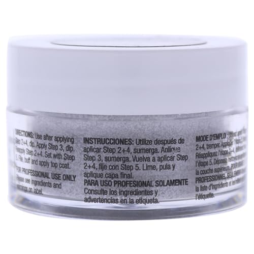 Cuccio Colour Powder Nail Polish Lacquer For Manicure And Pedicure Highly Pigmented Powder That Is Finely Milled Durable Finish With A Flawless Rich Color Silver Rainbow Mica 05 Oz I0097714 - Image 5