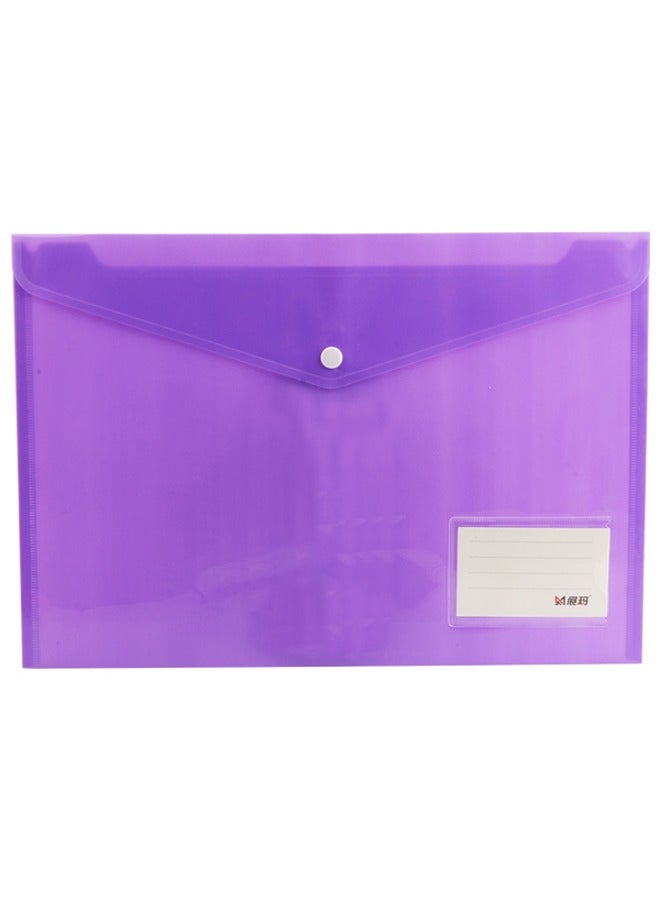 file with capsule simba opaque purple foolscap card 160 micron model FC2081