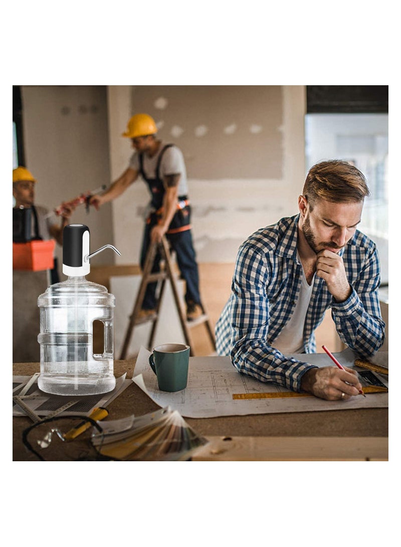 Gonice Water Bottle Electric Pump Rechargeable Electrical Wireless Dispenser For Drinking Water Bottle - Image 5