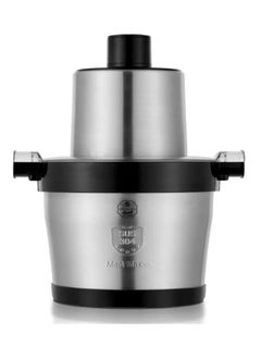 Generic Saudi Saif chopper, 6 liters, 1000 watts, with double blades, black*stainless  - Image 1