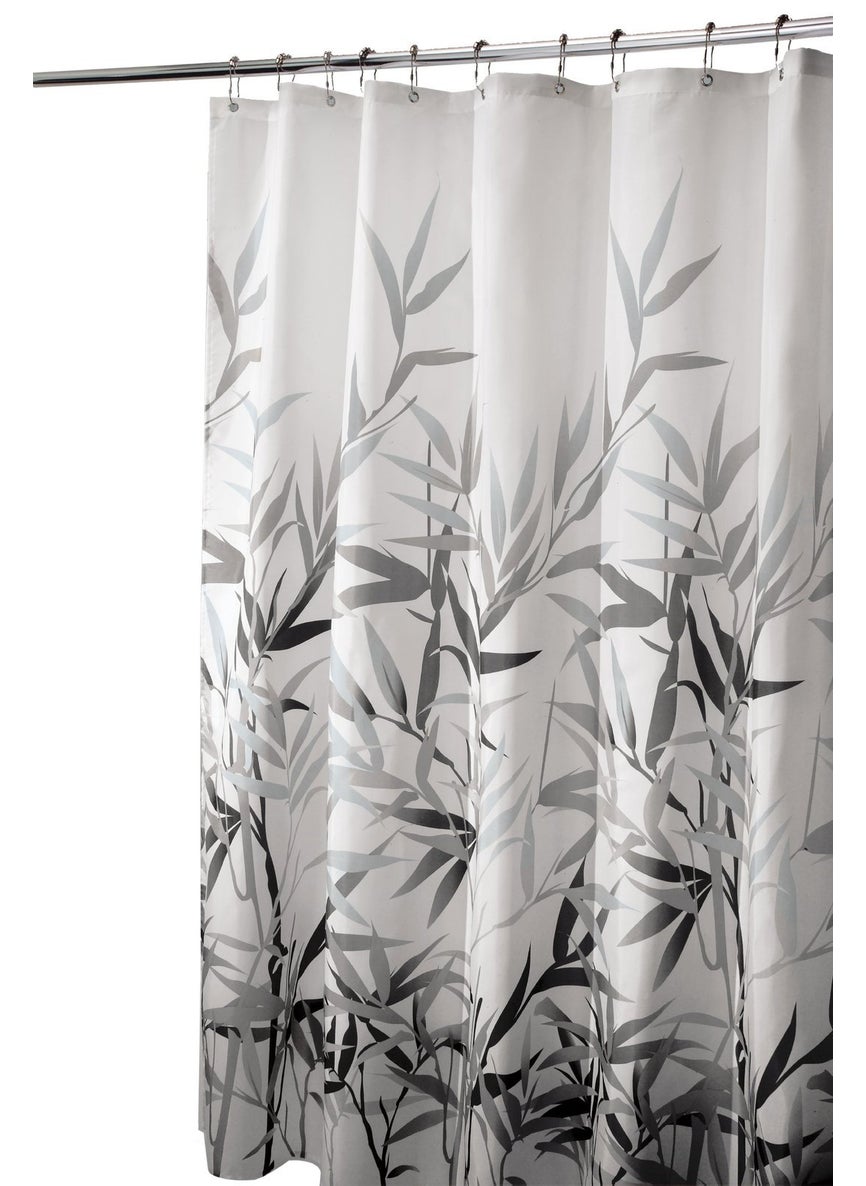 InterDesign InterDesign Anzu Polyester Shower Curtain Finish: Gray Print  - Image 1