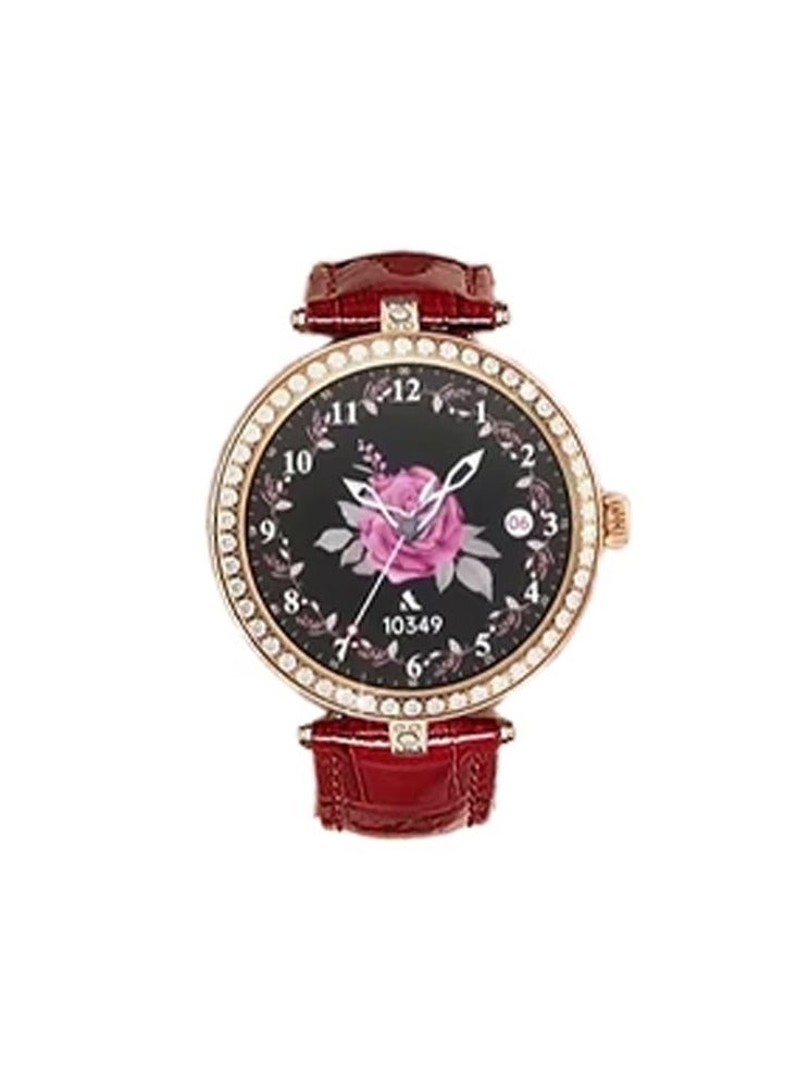 Haino Teko Germany RW21 Smart Watch With 2 pair Strap and Wireless Charger for Ladies