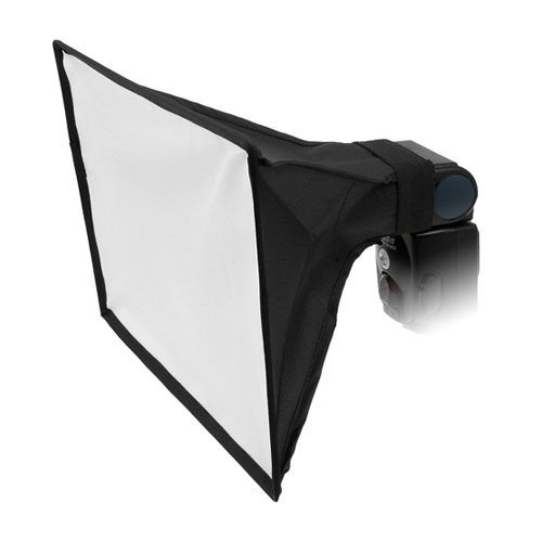 Fotodiox 8x12" Foldable Flash Softbox for Speedlights; Nikon, Canon, Vivita, Sunpack, Nissin, Sigma, Sony, Pentax, Olympus, Panasonic - Image 1