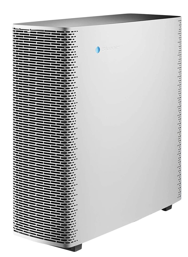 Blueair منقي الهواء بلو إير مع فلتر HEPASilent للجسيمات والكربون مع مستشعر حركة وواي فاي، يلتقط المواد المسببة للحساسية، الروائح، العفن، الغبار، الجراثيم، الحيوانات الأليفة - غرفة صغيرة - أبيض قطبي - Sense+ - Image 1