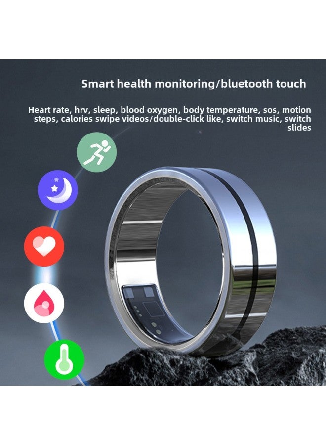 X3 ذكي مقاوم للماء بلوتوث رياضي صحي حلقة النوم التحكم عن بعد فرشاة فيديو رواية موسيقى فيديو تسجيل حلقة-اللون: فضي Meigui رقم 11 - Image 4