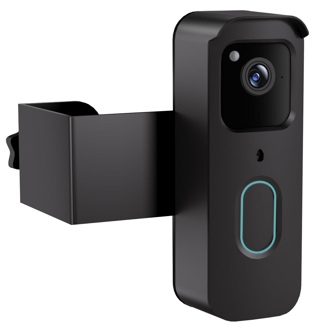 Anti-Theft Blink Doorbell Mount, No-Drill Doorbell Door Mount Bracket for Blink Video Doorbell 2nd Gen, Not Block Doorbell Motion Sensor Blink Doorbell Camera Accessories for Houses Apartments Office