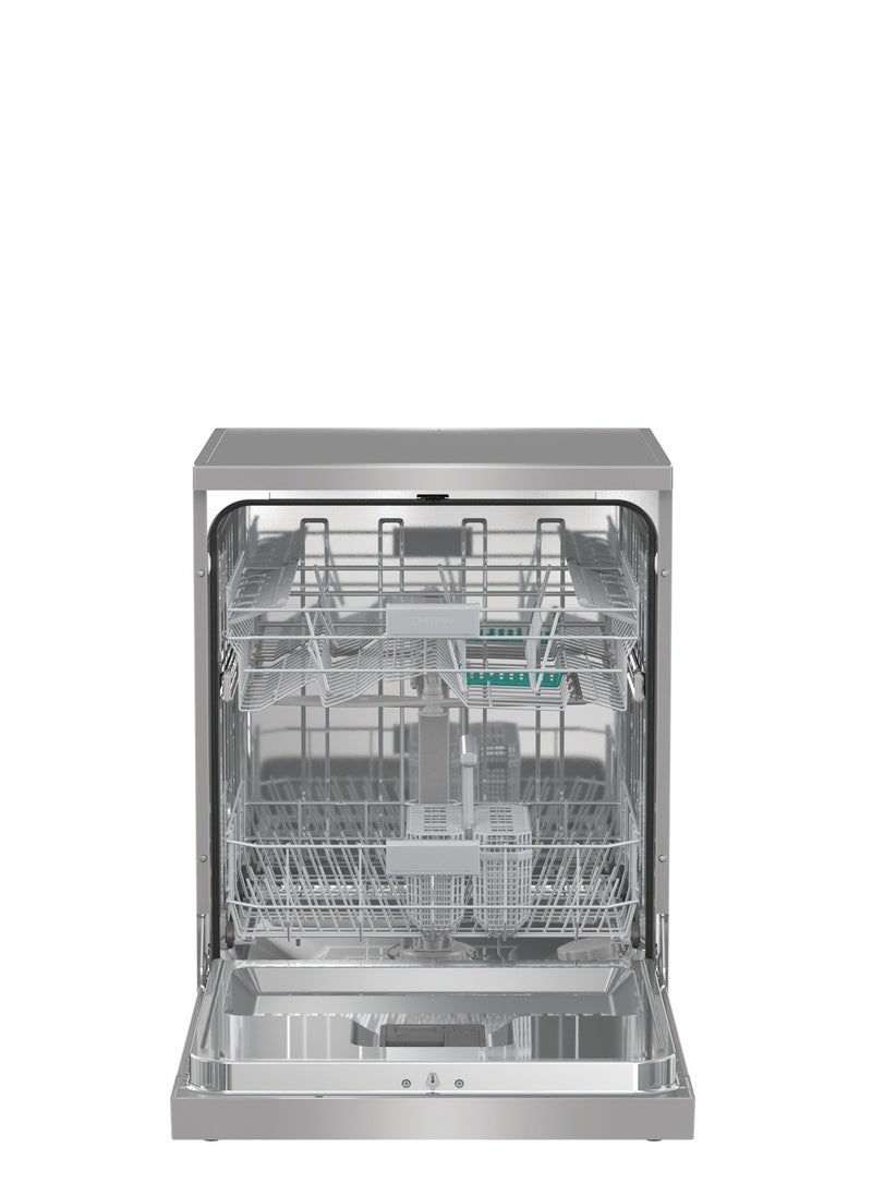Gronje Dishwasher 14 place settings 6 programs Touch Control 2 drawers automatic door opening GS642D61X  - Image 2
