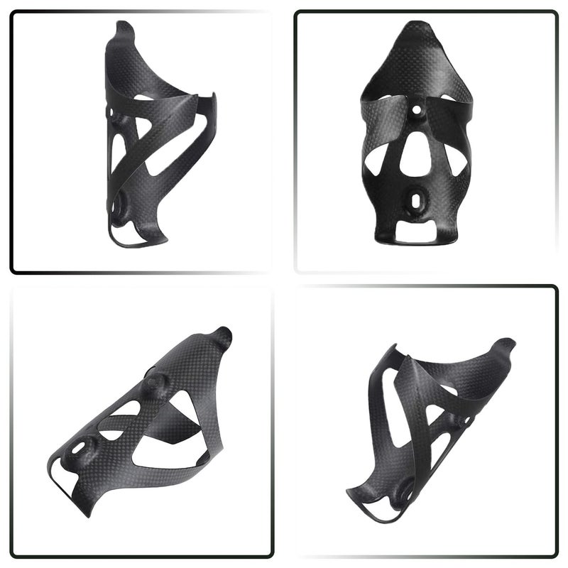 TPard Carbon Fiber Water Bottle Holder for Bicycle Mountain Bike Cup Holder Ultralight Bike Water Bottle Cages for MTB Mountain Road Bike Cycling - Image 4