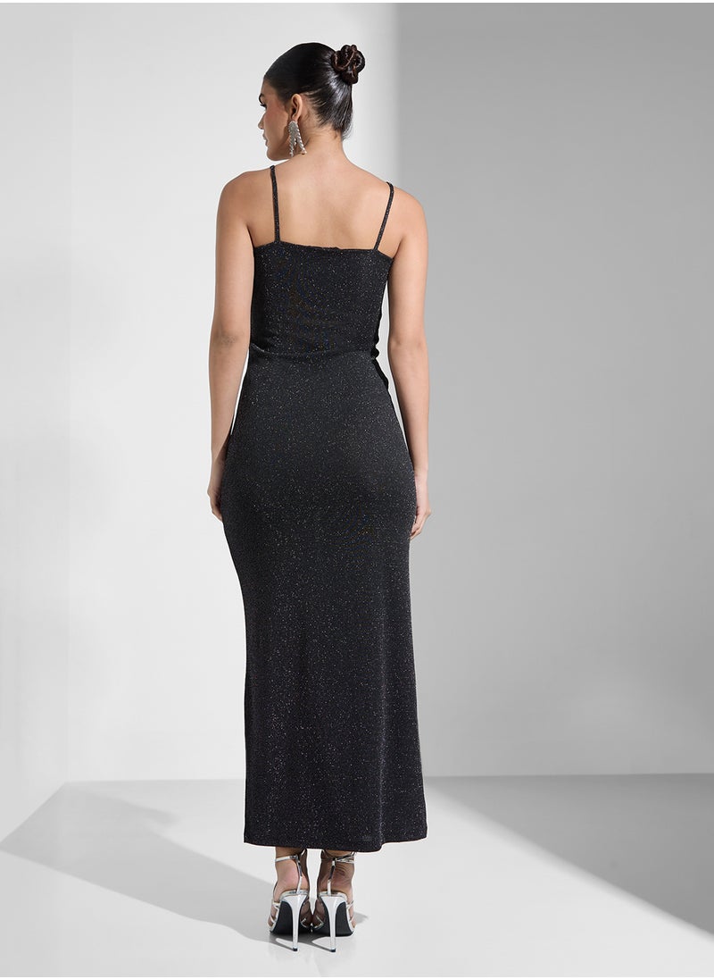 VERO MODA - Glitter Strappy Dress - Image 1