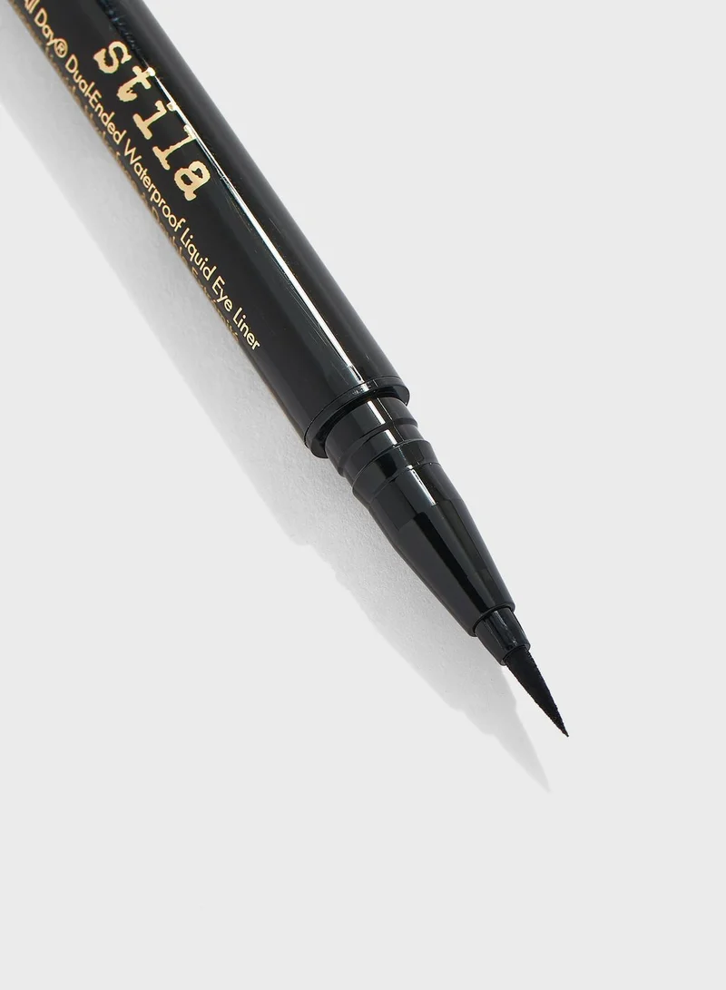 stila Stay All Day Dual-Ended Waterproof Liquid Eye Liner - Intense Black