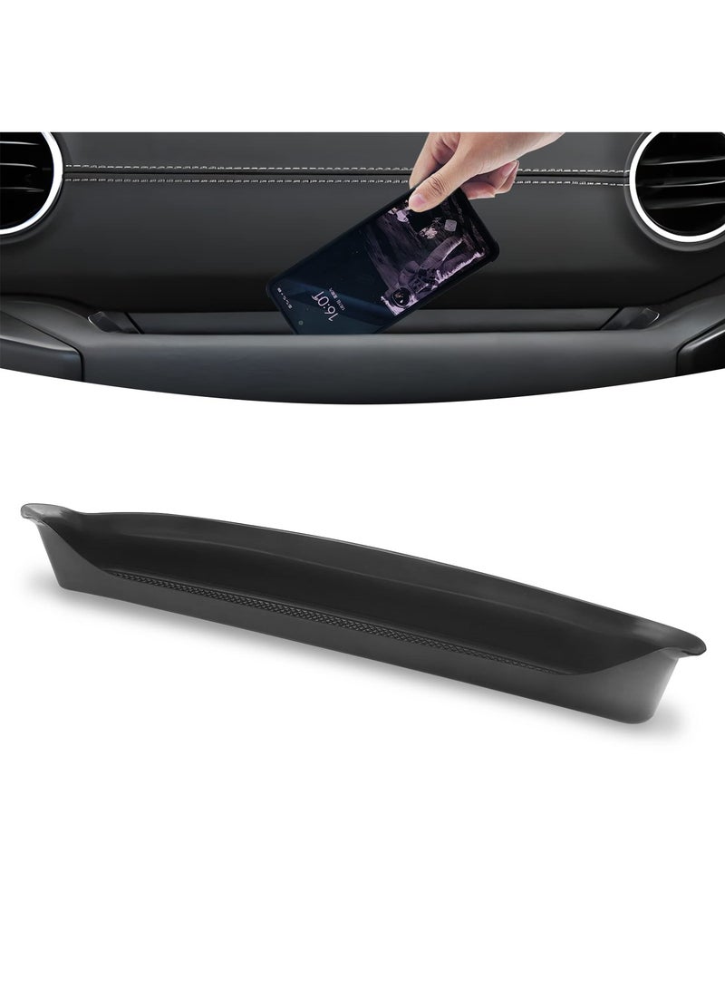 JL GrabTray Passenger Storage Tray Organizer Grab Handle Accessory Box for 2018-2023 Jeep Wrangler JL JT Gladiator JLU Interior Accessories, Handle Storage Box, Black - Image 1