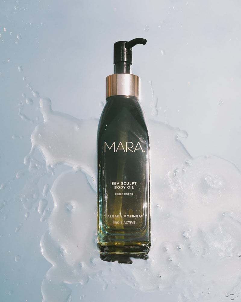 MARA - Sea Sculpt Body Oil for Firmness & Cellulite with Algae + Moringa | Proprietary Plankton Actives to Smooth, Tone, Firm + Hydrate Skin, For All Skin Types (4 fl oz | 120 ml) - Image 3