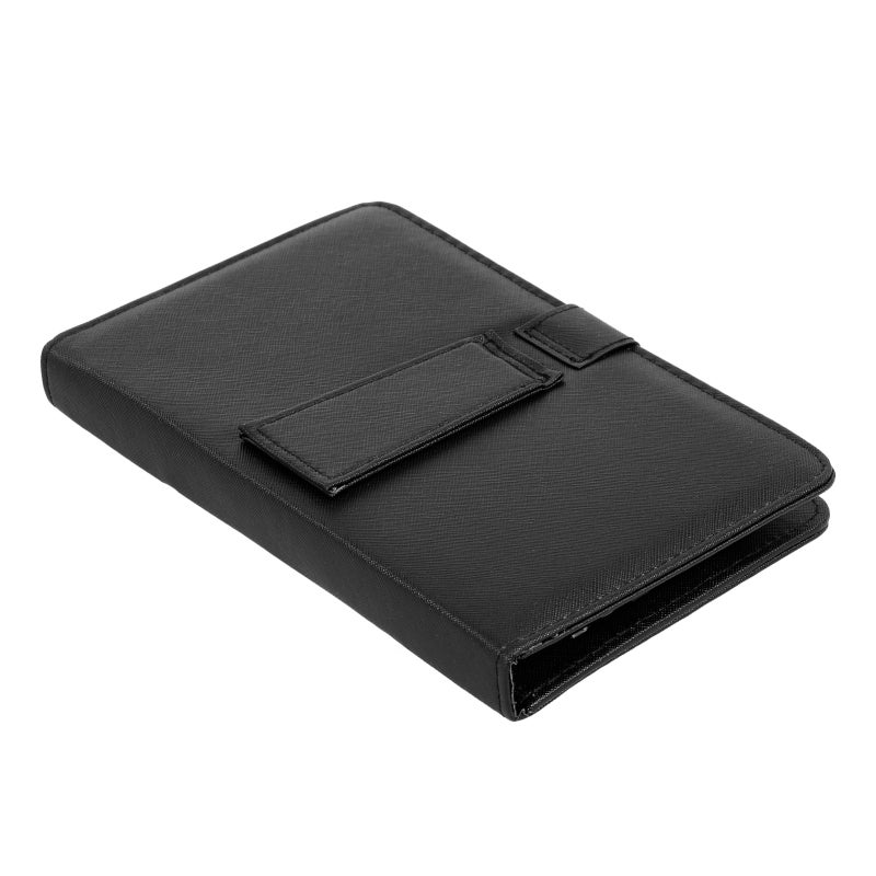 Foldable Case Cover: PU Leather With Qwerty Keyboard - Quiet Keystrokes & Built-In Kickstand Tablet Stand Holder Cover For Android Tablet Devices - Image 2