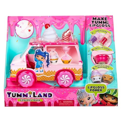 Yummiland Lipgloss Truck with DIY Lip Gloss Kit Ages 4 - Image 5