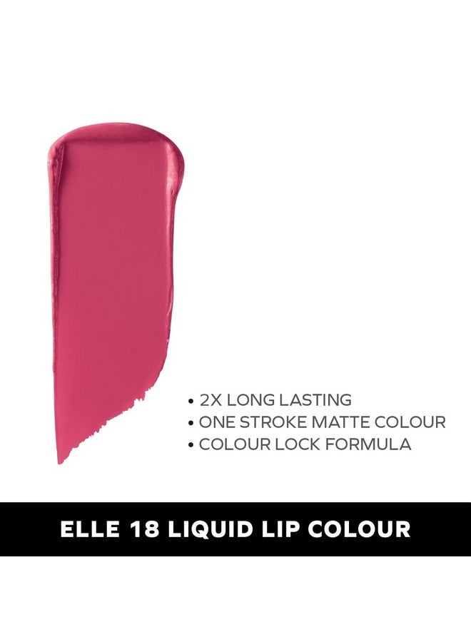 Elle 18 Elle18 Liquid Lip Color French Pink 5.6Ml - Image 3