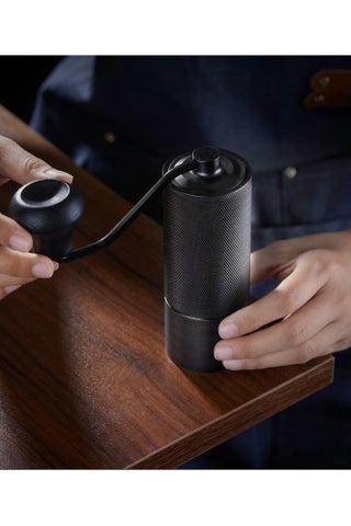 High Quality Portable Manual Coffee Grinder Black, Multifunctional Adjustable V60 Coffee Bean Grinder - view 3