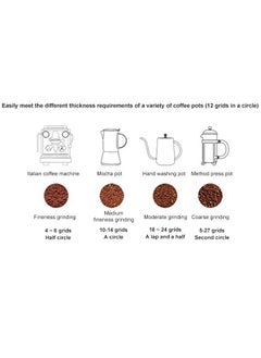 Youque High Quality Portable Manual Coffee Grinder Black  - Image 4