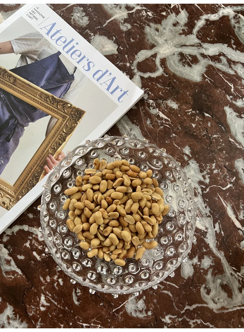 آنا فون ليبا وعاء تاباس كريستال Hobnail 17 سم