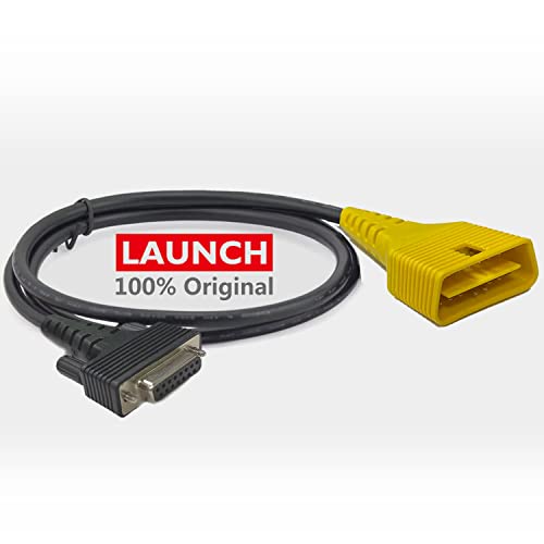 LAUNCH Original Main Cable for X431 CRP123i, CRP123e, CRP123x, CRP129i, CRP129e, CRP129x OBD2 Replacement - Yellow - Image 2