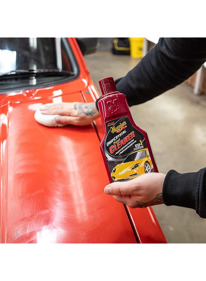 Meguiar's Deep Crystal Step 1 Car Paint Cleaner 473Ml, Me A3016 - Image 5