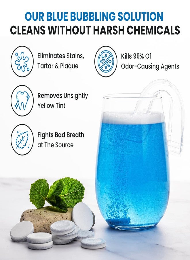 Dental Duty 60 units Retainer Cleaner and Denture Cleaning Tablets - Mouthguard Cleaner and Denture Cleaner Tablets Remove Plaque, Odors and Stains from Aligners, Night Guard and Removable Dental Appliances - Image 5