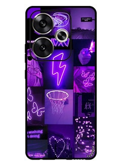 Theodor Protective Case Anti Scratch Shock Proof Bumper Cover For Xiaomi Redmi Turbo 3 Purple aesthetic  - Image 1