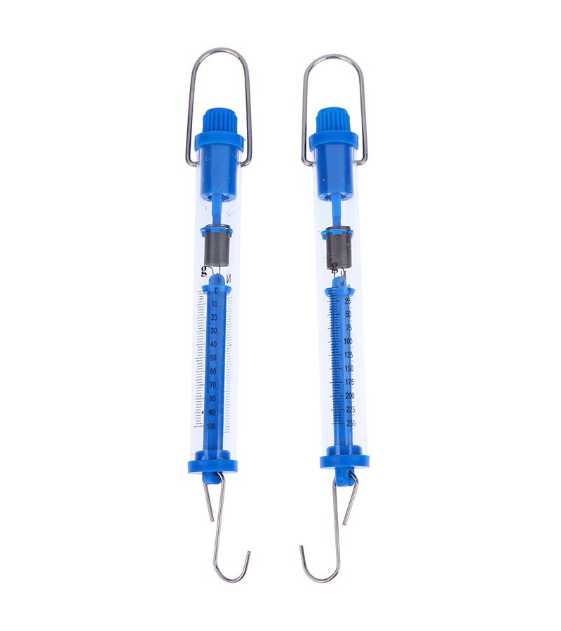 Model Extension Spring Scale Tubular Dynamometer Plastic Hanging For Classroom - Image 4