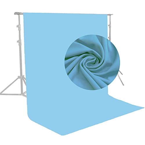 HIFFIN Professional Backdrop for Background Photography Background Stand for Photo Light Studio Accurate Size (HIFFIN PRO, Sky Blue) - Image 1