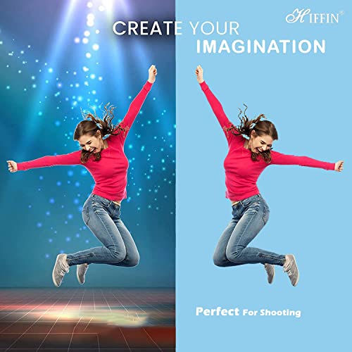 HIFFIN Professional Backdrop for Background Photography Background Stand for Photo Light Studio Accurate Size (HIFFIN PRO, Sky Blue) - Image 3