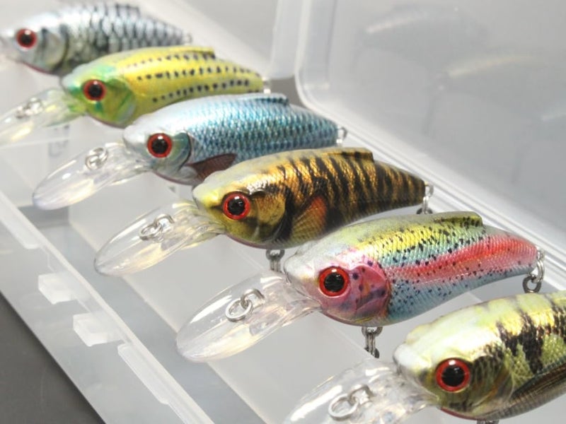 wLure Minnow Crankbait for Bass Fishing Bass Lure Jerkbait Fishing Lures and Tackle Box - Image 2