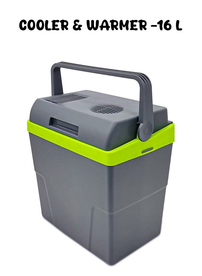 SPIDER 16L 220-240V AC & 12V DC Hot Cold Thermo Electric Car Cooler and Warmer Refrigerator - Image 2