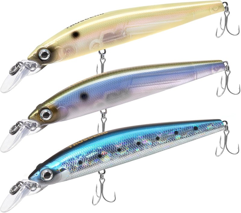 TRUSCEND Easy Catch Swimmax, Magic Noisy Turbulent Wiggling and Vibrating Actions for More Bites, Segmented Swimbait Jointed by Dyneema Strongest Fiber, Lifelike Fishing Lures for Relax Family Fishing - Image 1