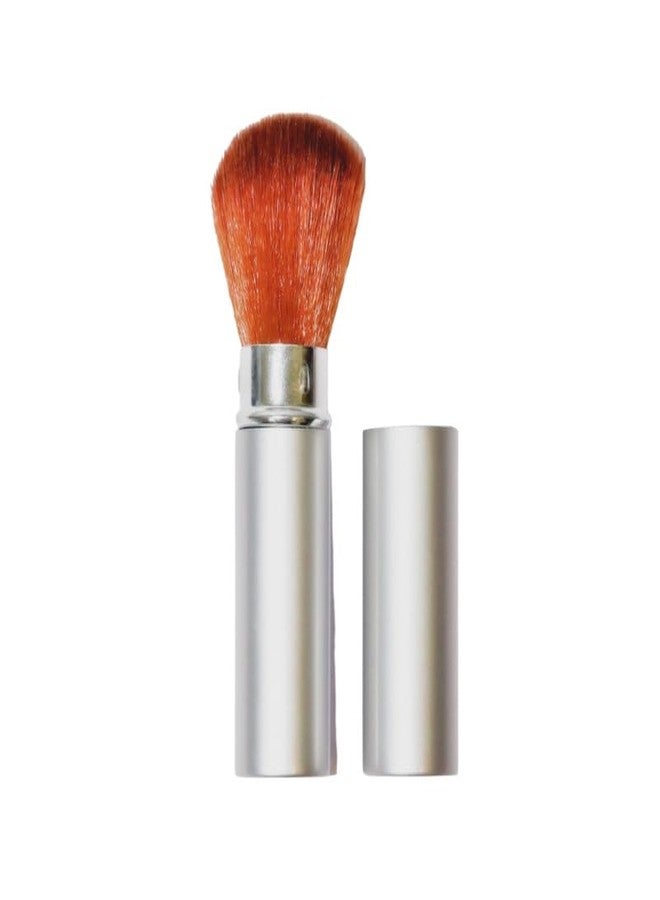 FOLELLO Makeup Brush for Professional Home and Travel Use, Portable Face Blush Brush with Cover, Foundation Brush, Blush Brush, Powder Brush, Everyday Makeup Brush - Image 1