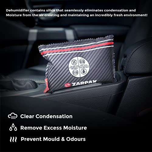 Zarpax Reusable Car Dehumidifier - Rechargeable Dehumidifier for Car, Trucks, and RVs - Prevent Damp & Moisture on Windscreens with this Portable Moisture Absorber for Car - Anti Fog Car Windshield - Image 2