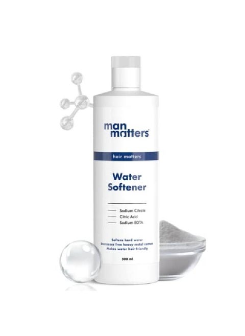 Water Softener 500ml | Instant Hard Water Softening Agent | Reduces Hair loss and Skin Itching | Disable Calcium and Magnesium | Maintains pH level of Bathing Water | Easy to Use Solution