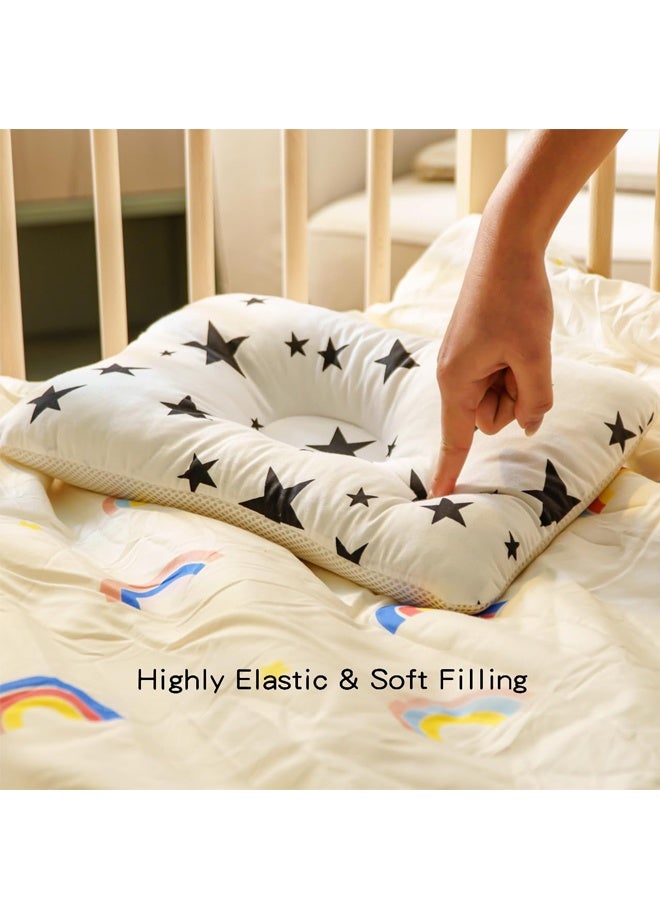 Baby Pillow 22cmx18cm, Hypoallergenic Airmesh Breathable Cool ，Head Protection Anti Roll Nursing Pillow ，for Travel, Small, Car, Travel ﻿ - Image 5