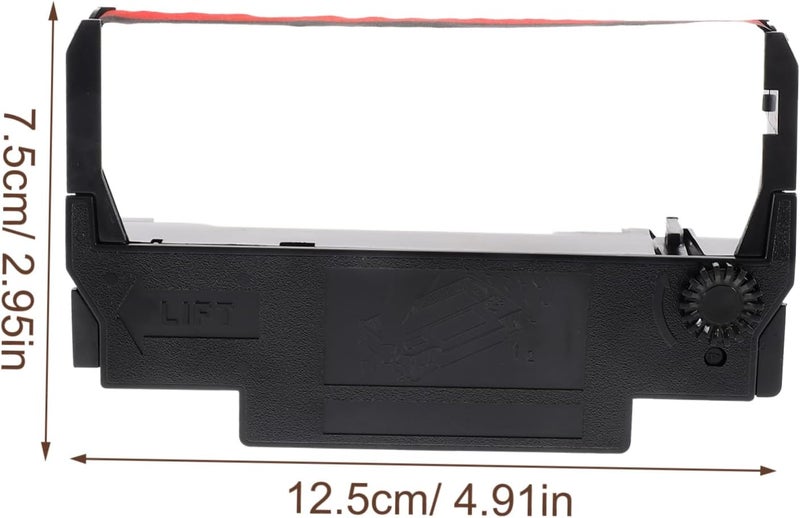 Gadpiparty 5pcs Ink Ribbon Holder Compatible with Printers Portable Ribbon Case Replacement for Tm Easy Install for Receipt and Credit Card Printing - Image 2